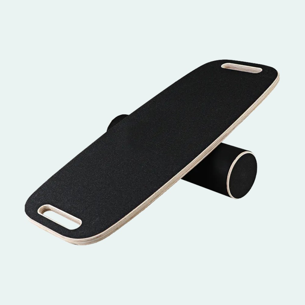 Eco-friendly wooden core training balance board