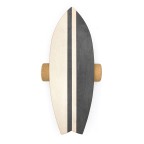 Professional wooden cork balance training skateboard