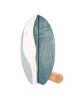 Multifunctional wooden surf balance training board
