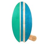 Multifunctional wooden surf balance training board