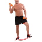 Home-use eco-friendly core training balance board