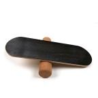 Wooden Roller Balance Training Board