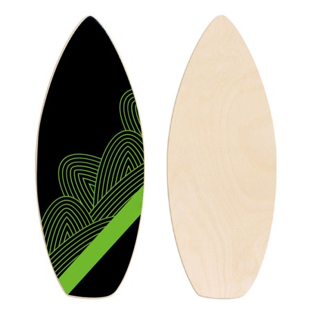 Classic wooden balance training board