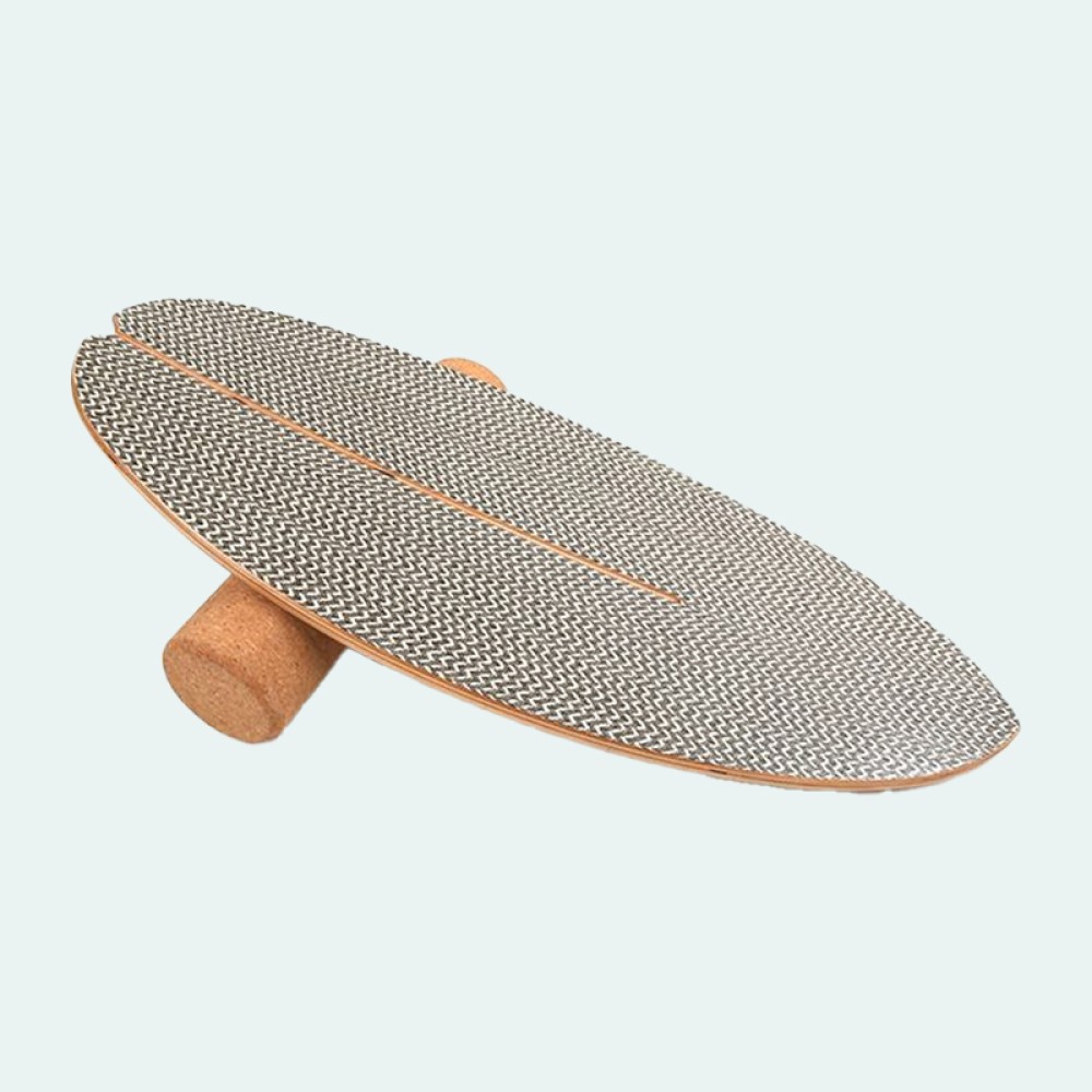 Maple Veneer Surf Balance Training Board