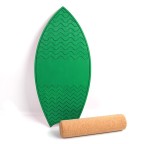 Multifunctional wooden sports balance training board