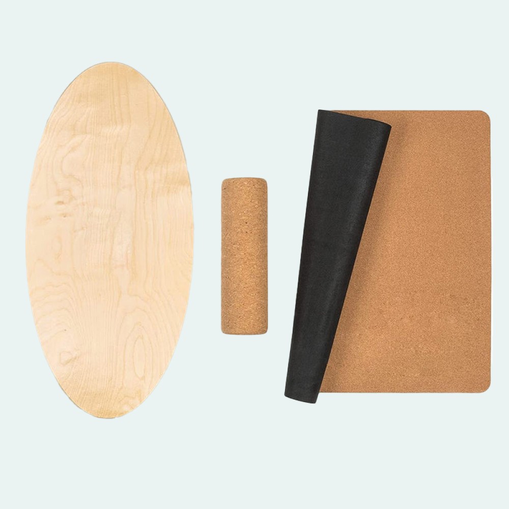 Multifunctional wooden balance training