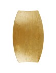 Ten-layer maple and cork roller balance training board