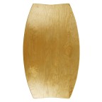 Ten-layer maple and cork roller balance training board