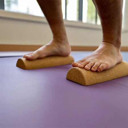 Semi-cork yoga balance massage roller