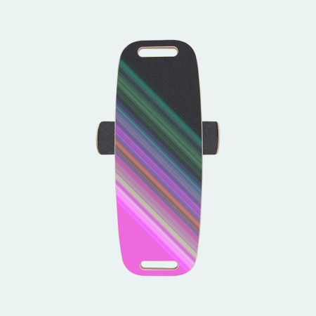 Colored Friction Wooden Inclined Board Balance Trainer