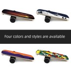 Professional-grade wooden balance training fitness board