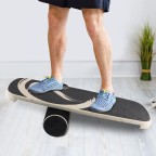 High load-bearing professional wooden balance training board
