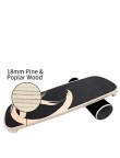 High load-bearing professional wooden balance training board