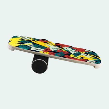 High load-bearing wooden balance training board