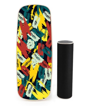 High load-bearing wooden balance training board