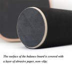 High load-bearing wooden balance training board