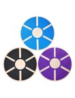 Multifunctional wooden balance training roller board