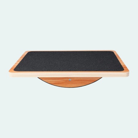 Professional-grade pine balance training board