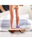Professional-grade pine balance training board