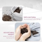 Large Buckwheat Organic Cotton Yoga Meditation Cushion