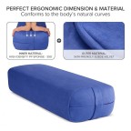 Organic cotton washable yoga meditation pillow