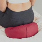 Washable buckwheat hull yoga meditation cushion