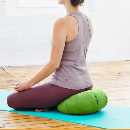 Comfortable Organic Buckwheat Yoga Meditation Pillow