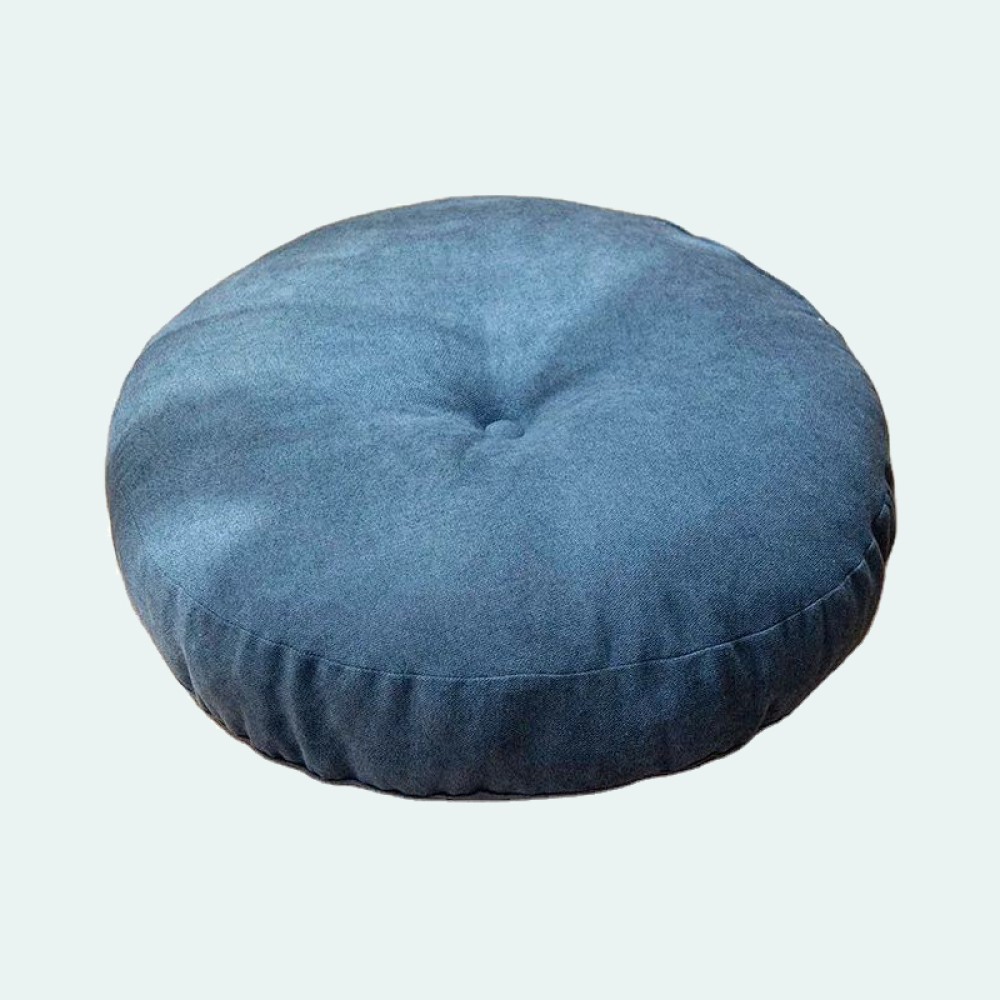 Large modern buckwheat yoga meditation pillow