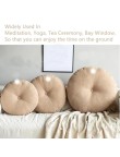Large modern buckwheat yoga meditation pillow