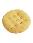 Machine washable round yoga pillow