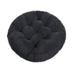 Machine washable round yoga pillow