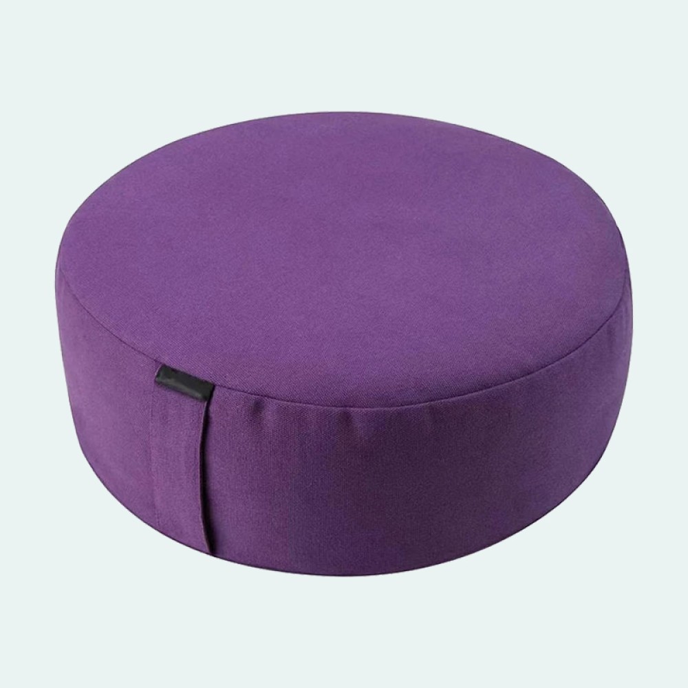 Natural round yoga meditation cushion