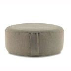 Natural round yoga meditation cushion