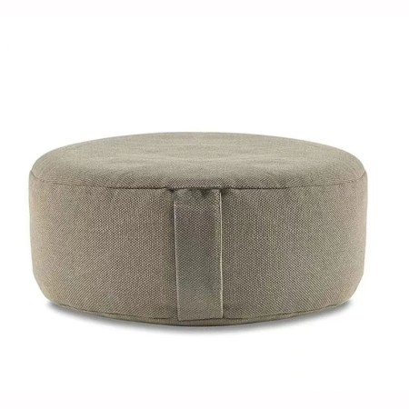 Natural round yoga meditation cushion