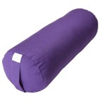 Solid color cylindrical yoga pillow