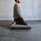 Colorful indoor and outdoor yoga meditation cushions