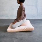 Colorful indoor and outdoor yoga meditation cushions