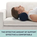 Organic round support yoga pillow