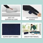 Organic round support yoga pillow