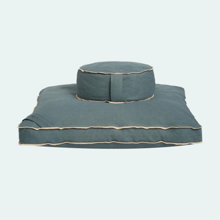 Soft cotton removable and washable yoga meditation cushion
