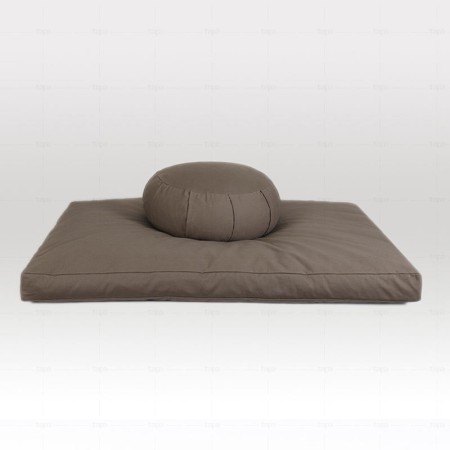 Natural organic buckwheat cotton yoga meditation pillow