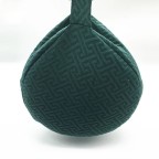 Round buckwheat-filled meditation yoga pillow