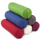 Organic round multi-functional yoga support pillow